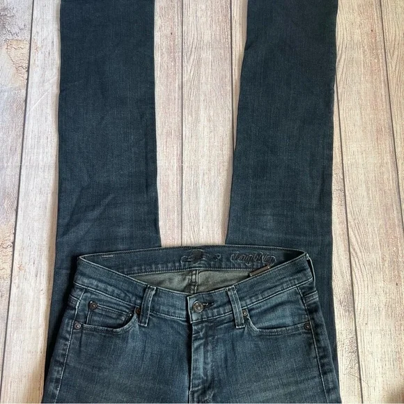 7 For All Mankind Straight Leg Jeans 27 - Picture 3 of 9